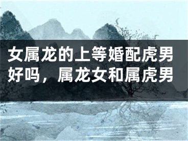 女属龙的上等婚配虎男好吗，属龙女和属虎男