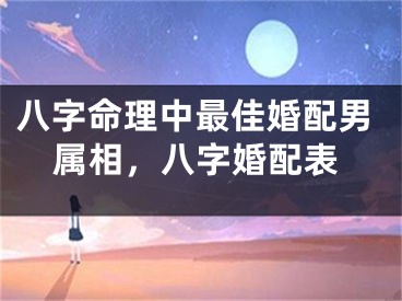 八字命理中最佳婚配男属相，八字婚配表
