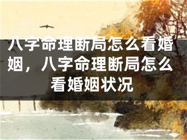 八字命理断局怎么看婚姻，八字命理断局怎么看婚姻状况