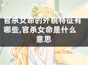 官杀女命的外貌特征有哪些,官杀女命是什么意思