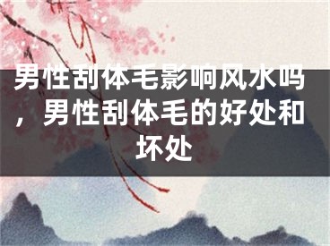 男性刮体毛影响风水吗，男性刮体毛的好处和坏处