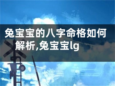 兔宝宝的八字命格如何解析,兔宝宝lg