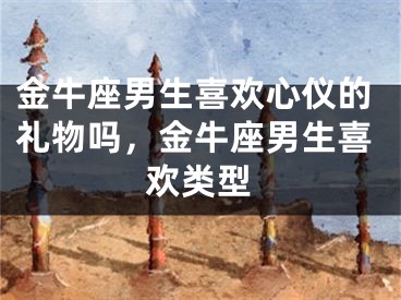金牛座男生喜欢心仪的礼物吗，金牛座男生喜欢类型