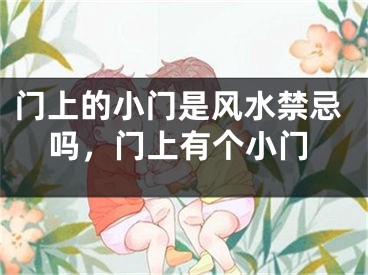 门上的小门是风水禁忌吗，门上有个小门
