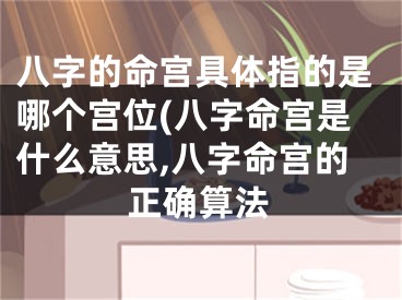 八字的命宫具体指的是哪个宫位(八字命宫是什么意思,八字命宫的正确算法