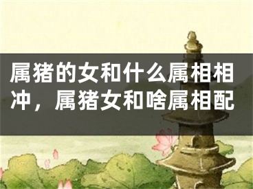属猪的女和什么属相相冲，属猪女和啥属相配