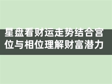 星盘看财运走势结合宫位与相位理解财富潜力
