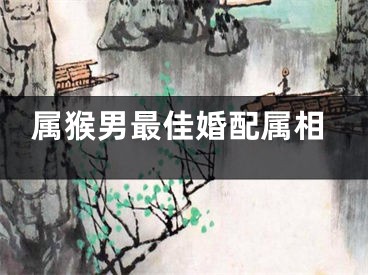 属猴男最佳婚配属相
