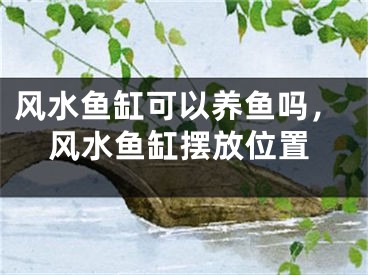 风水鱼缸可以养鱼吗，风水鱼缸摆放位置