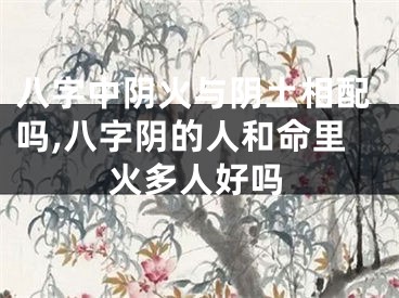 八字中阴火与阴土相配吗,八字阴的人和命里火多人好吗
