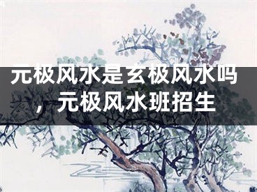 元极风水是玄极风水吗，元极风水班招生