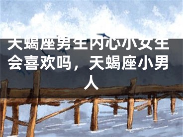天蝎座男生内心小女生会喜欢吗,天蝎座小男人
