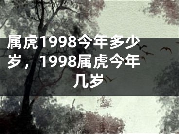 属虎1998今年多少岁，1998属虎今年几岁