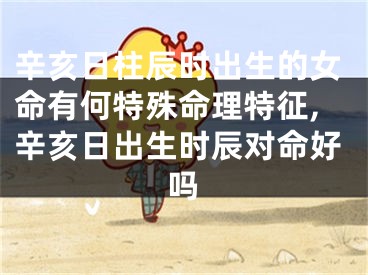 辛亥日柱辰时出生的女命有何特殊命理特征,辛亥日出生时辰对命好吗