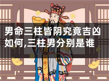 男命三柱皆阴究竟吉凶如何,三柱男分别是谁