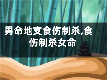 男命地支食伤制杀,食伤制杀女命