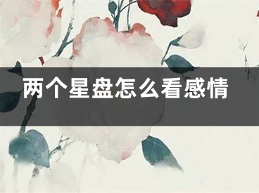 两个星盘怎么看感情