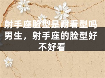 射手座脸型是耐看型吗男生，射手座的脸型好不好看