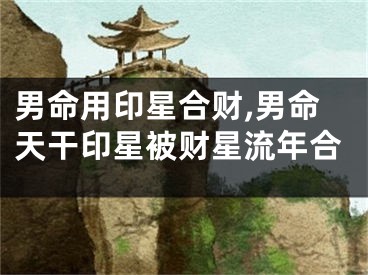 男命用印星合财,男命天干印星被财星流年合