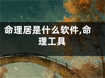 命理居是什么软件,命理工具
