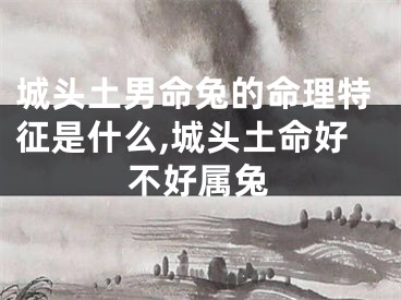 城头土男命兔的命理特征是什么,城头土命好不好属兔