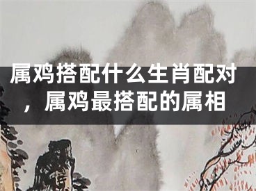 属鸡搭配什么生肖配对,属鸡最搭配的属相
