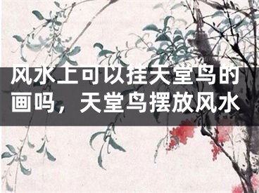 风水上可以挂天堂鸟的画吗,天堂鸟摆放风水