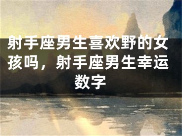 射手座男生喜欢野的女孩吗，射手座男生幸运数字